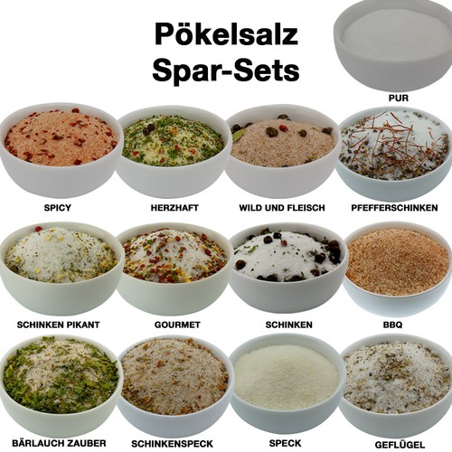 Pökelsalz sets zum sparpreis - pökelsalz,