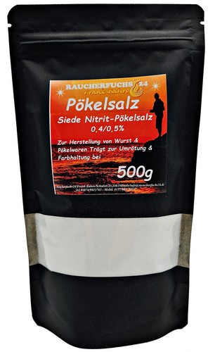 Nitrit pökelsalz 500g - -,