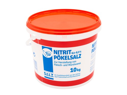 Nitrit pökelsalz 10kg eimer - nitrit,