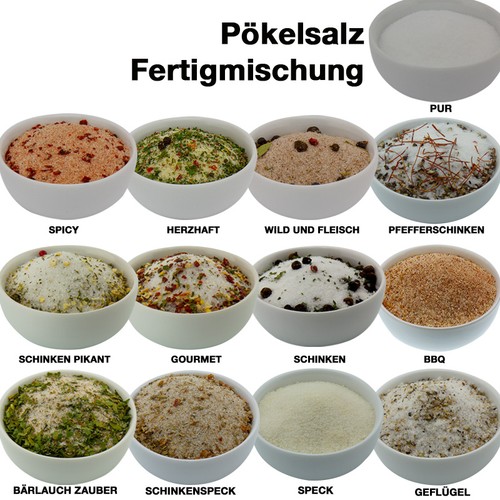 Pökelsalz 300g fertigmischung - pökelsalz,