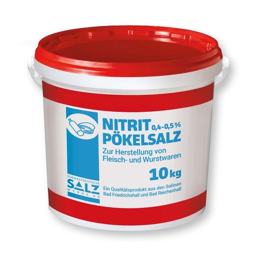 10kg nitrit pökelsalz eimer - nitrit,