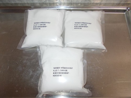 Nitrit pökelsalz 500 g - nitrit,